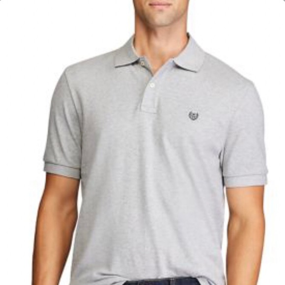Chaps - The Everyday Polo - Heather Grey 3X Shirt - Picture 1 of 2